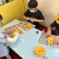 ぱぷりか：夏の壁面作り