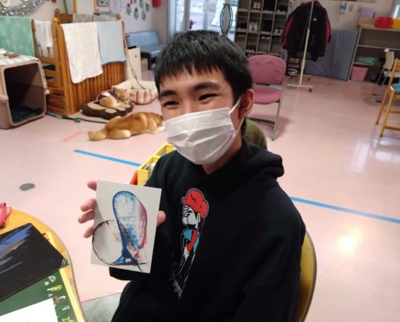 のあ：ストリング（糸引き絵）に挑戦🪢