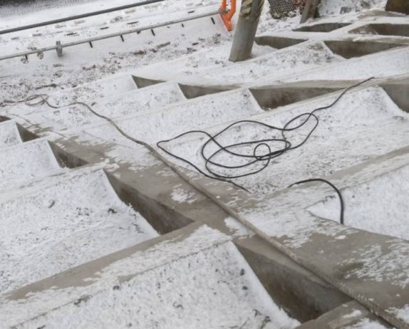 ぱぷりか・崖 法面改修工事つづく！