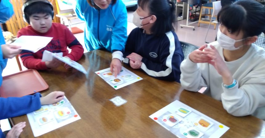 のあ：バランスのよい献立は？