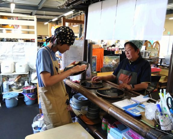 のあ：夏のお仕事体験　ふくしの駅編